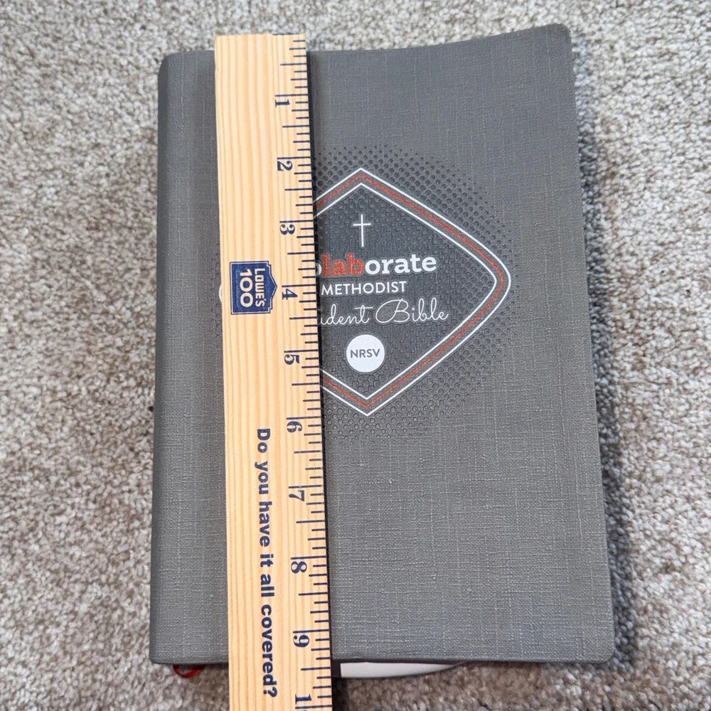 Colaborate Methodist Student Bible NRSV Grey Hardcover Sparkhouse 2016 Edition